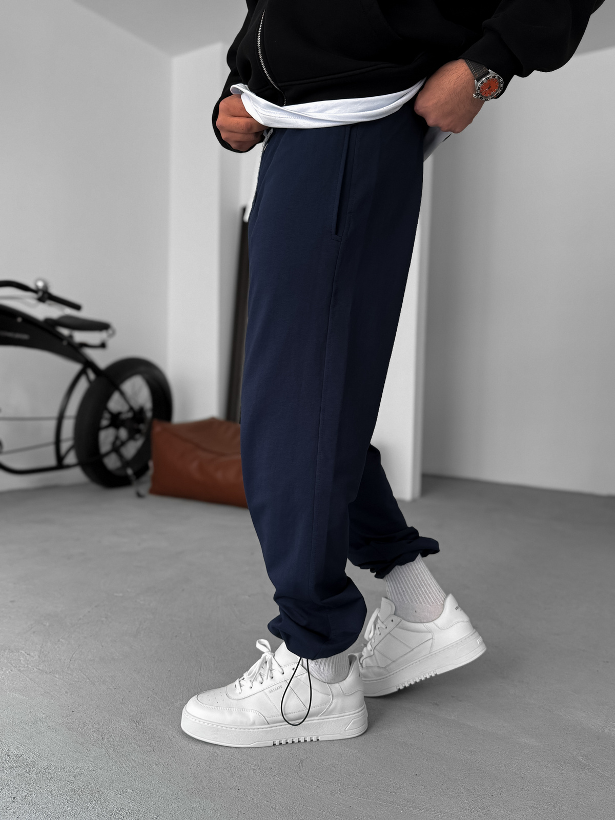 Lacivert Basic Stoper Eşofman KE-7018