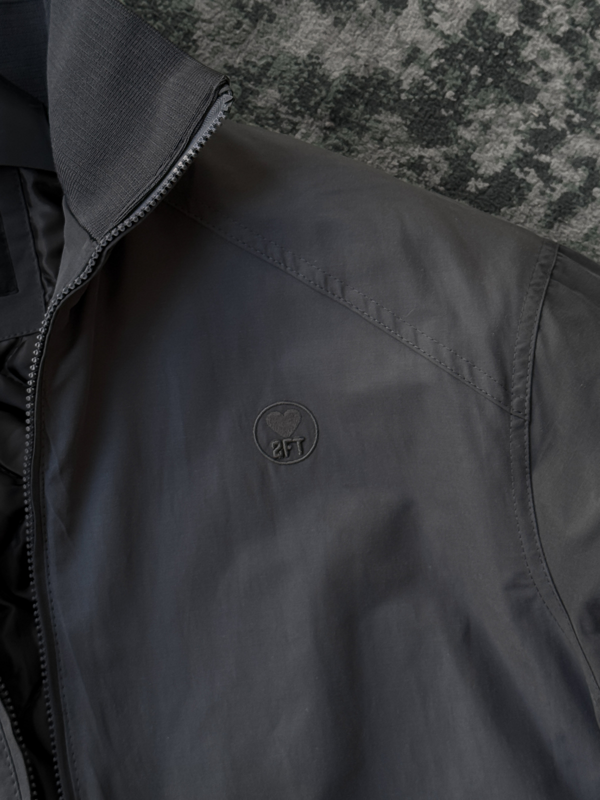Füme Nakışlı Bomber Mont TW-8000