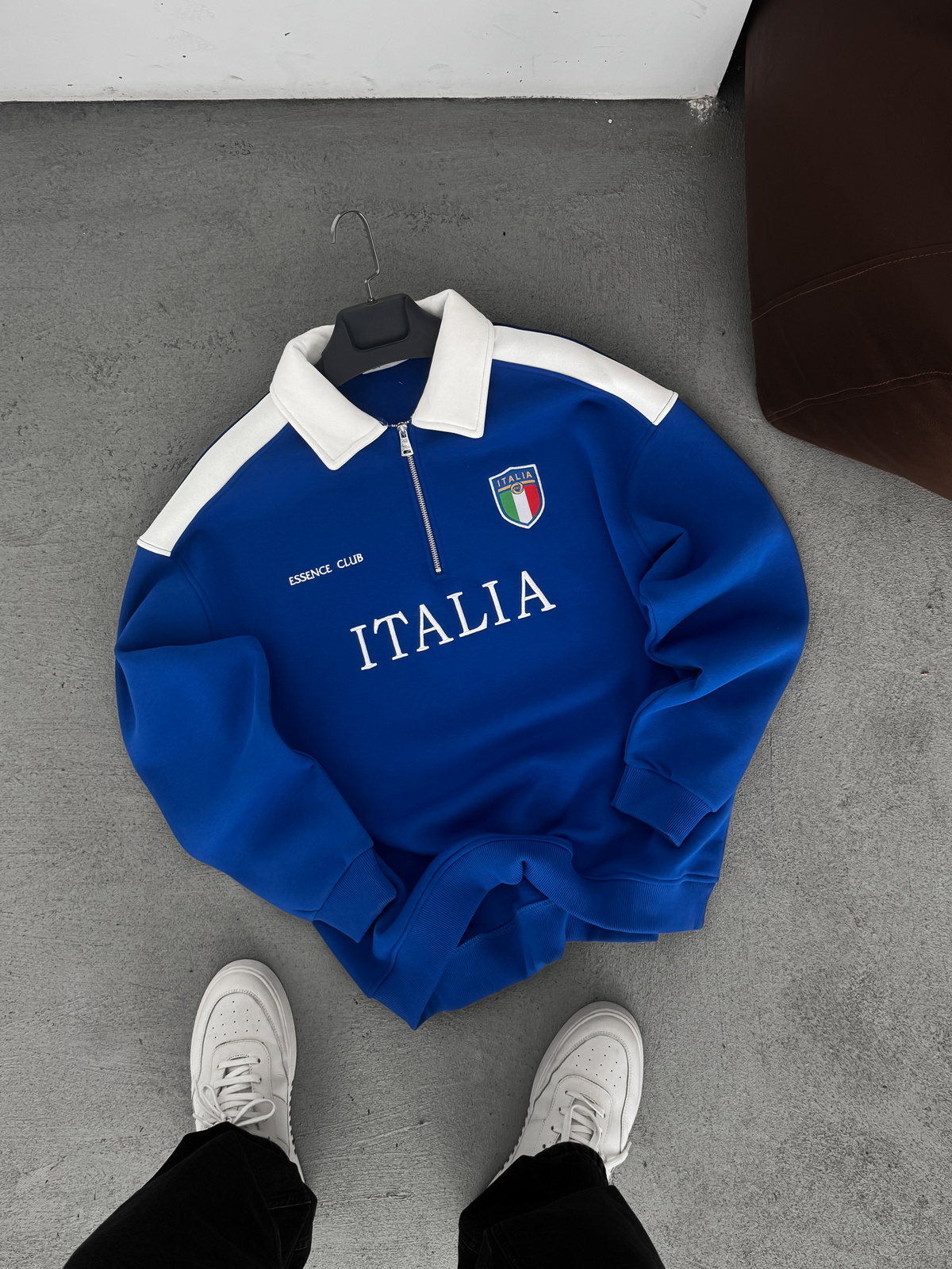 Mavi Italy Nakışlı Oversize Sweatshirt ES-71-80