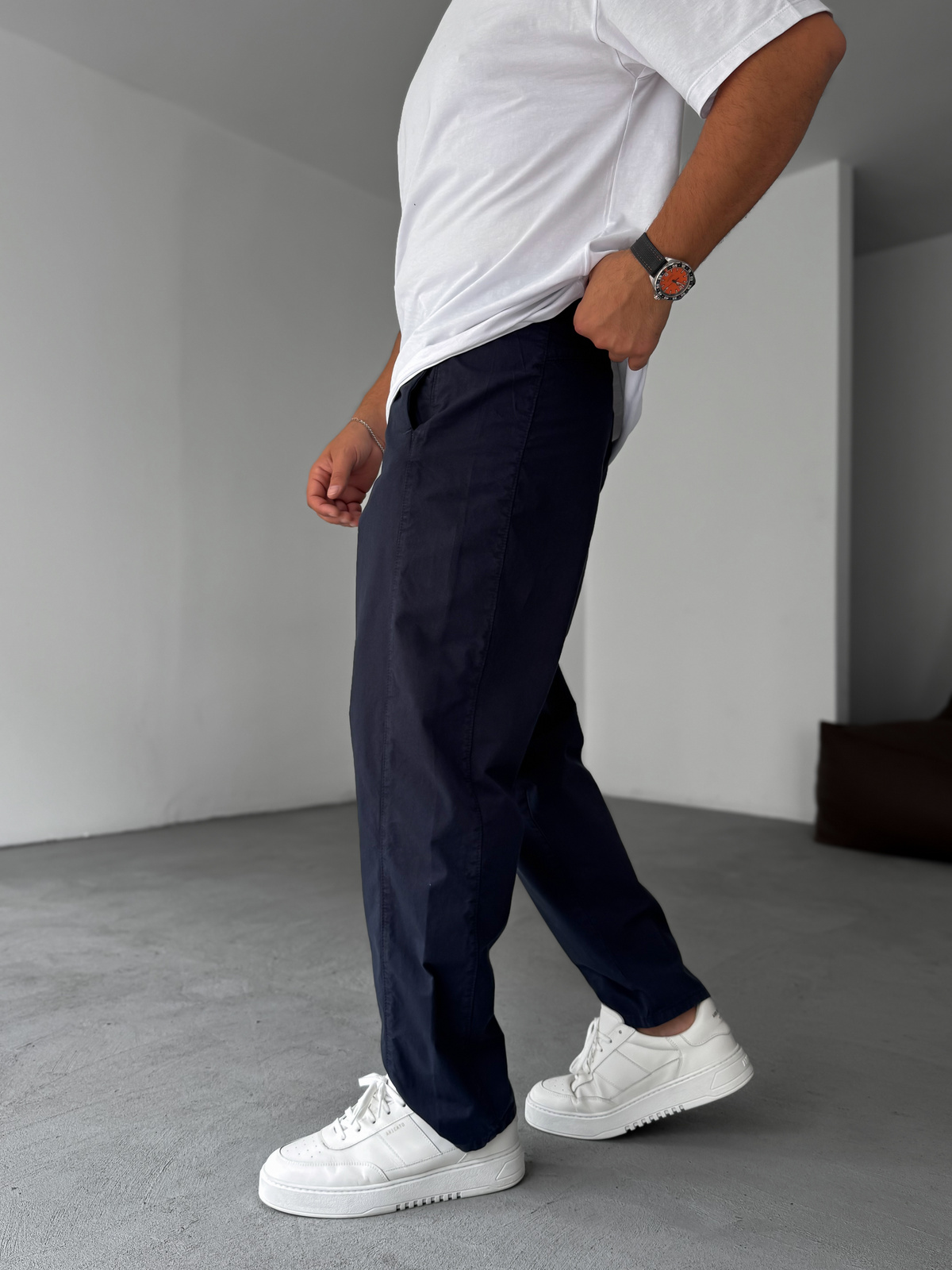 Lacivert Yanı Dikişli Pantolon YP-5029