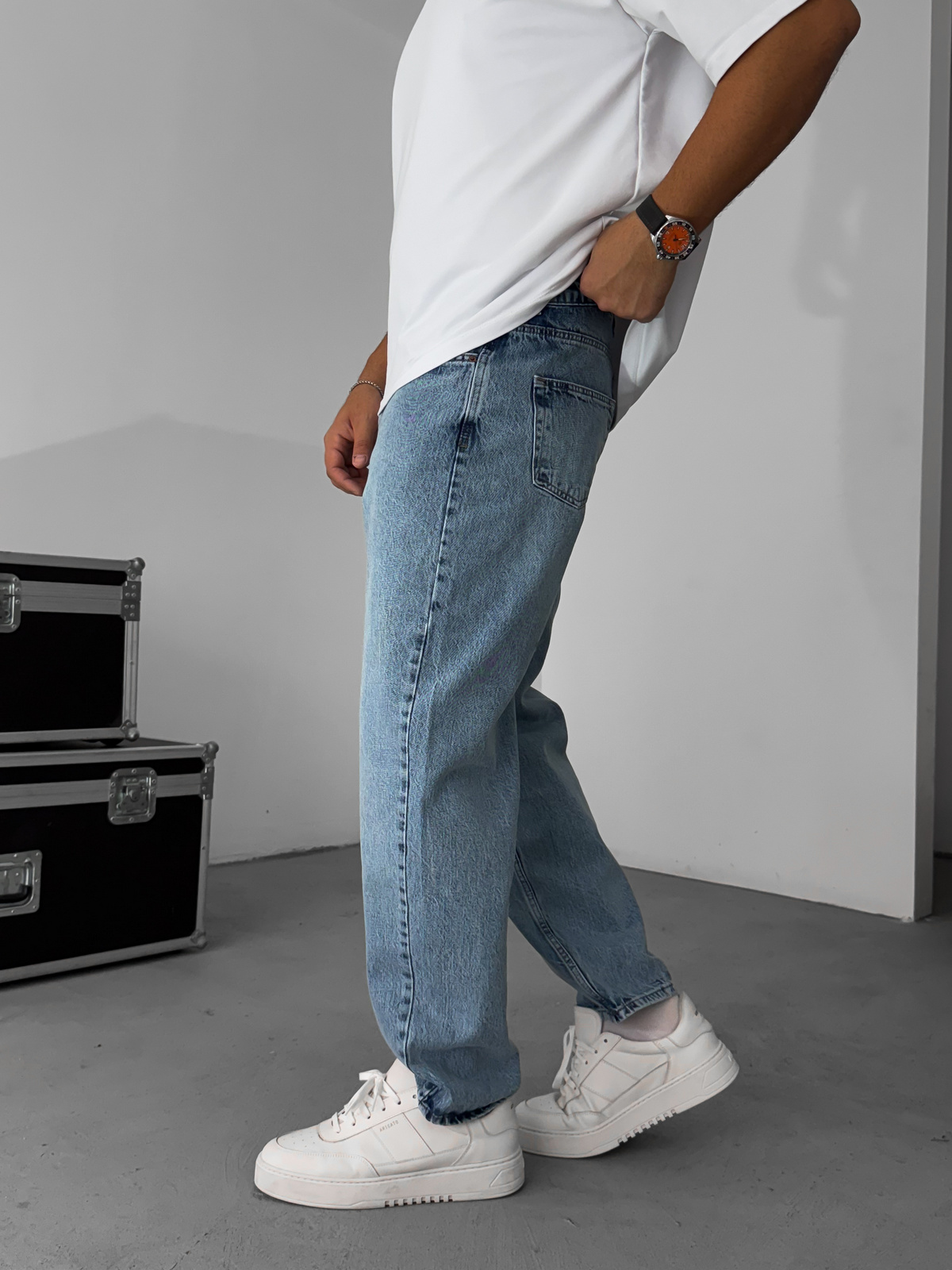 Açık Mavi Regular Fit Jean C-6534