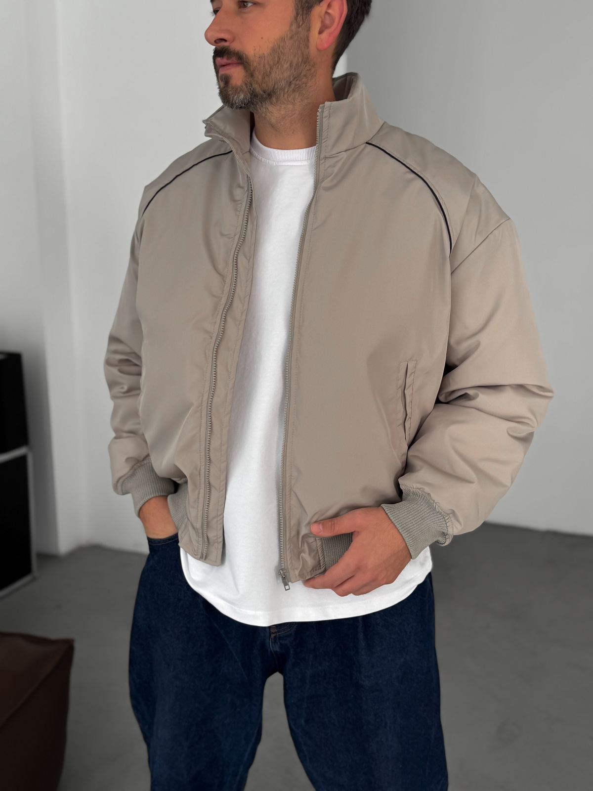 Taş Biyeli Bomber Mont LNS-50685