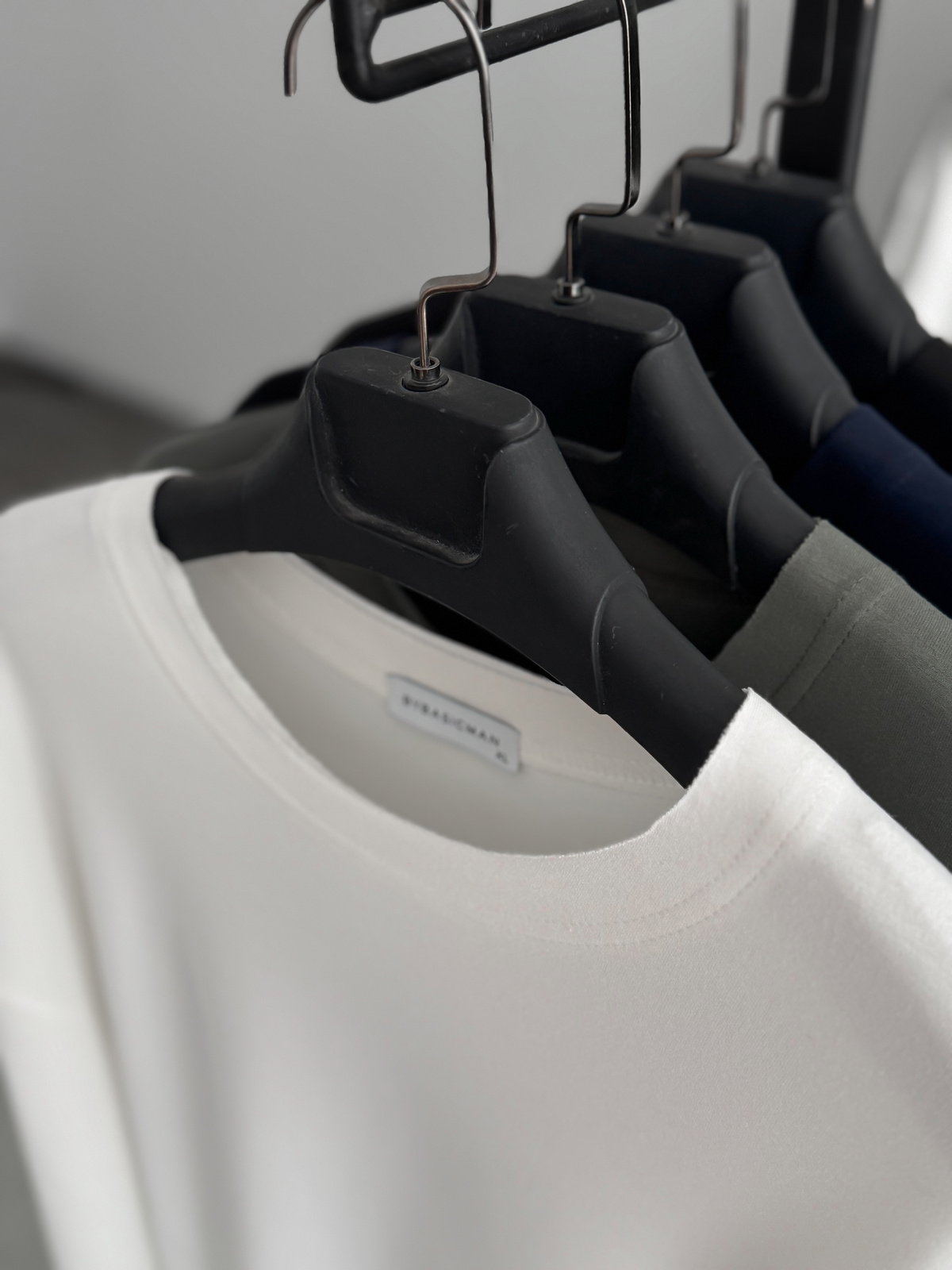 Siyah Modal Kumaş Likralı Oversize Sweatshirt By