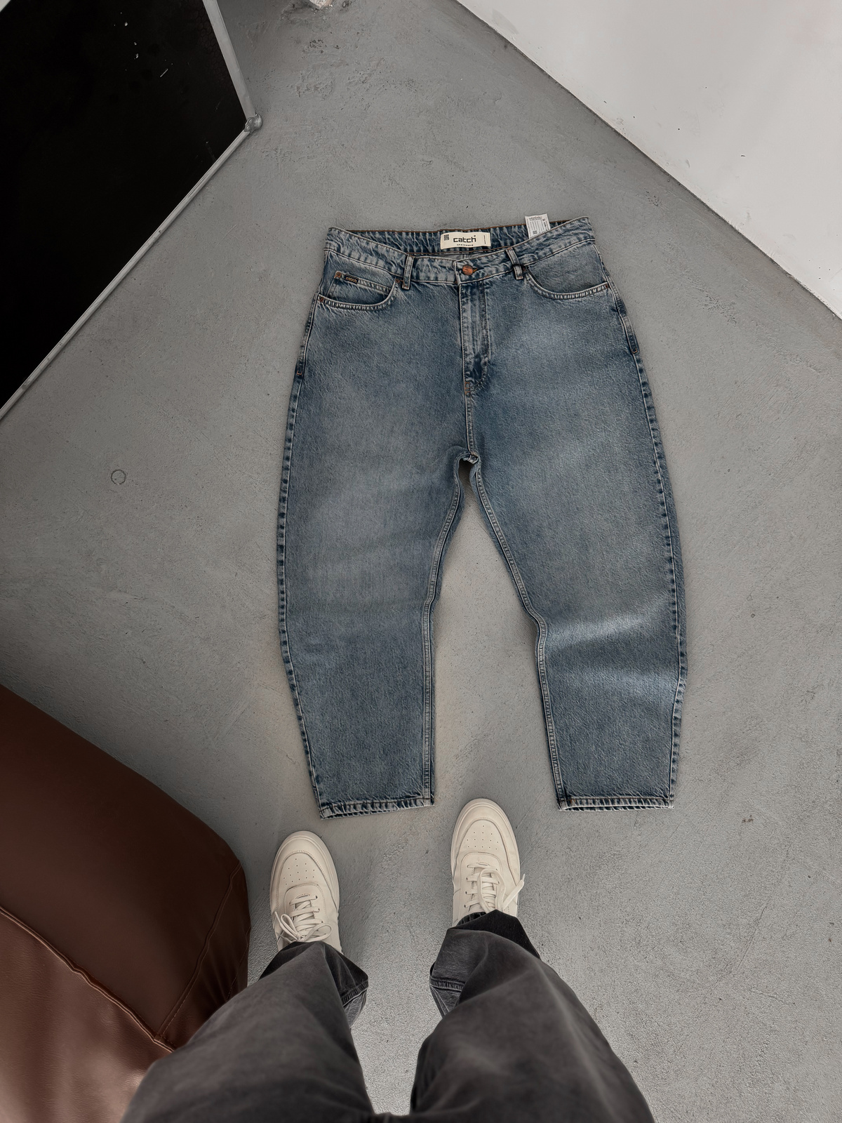 Açık Mavi Yıkamalı Jean C-6582
