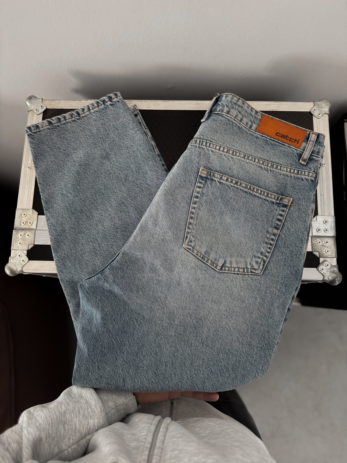 Açık Mavi Yıkamalı Jean C-6582