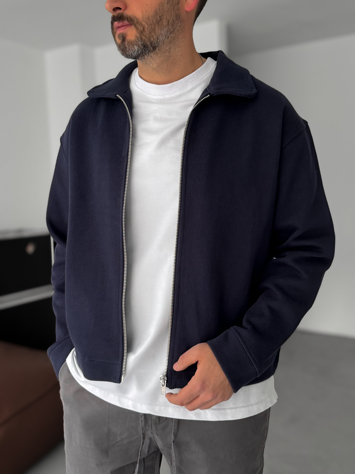 Lacivert Basic Ceket C-4627