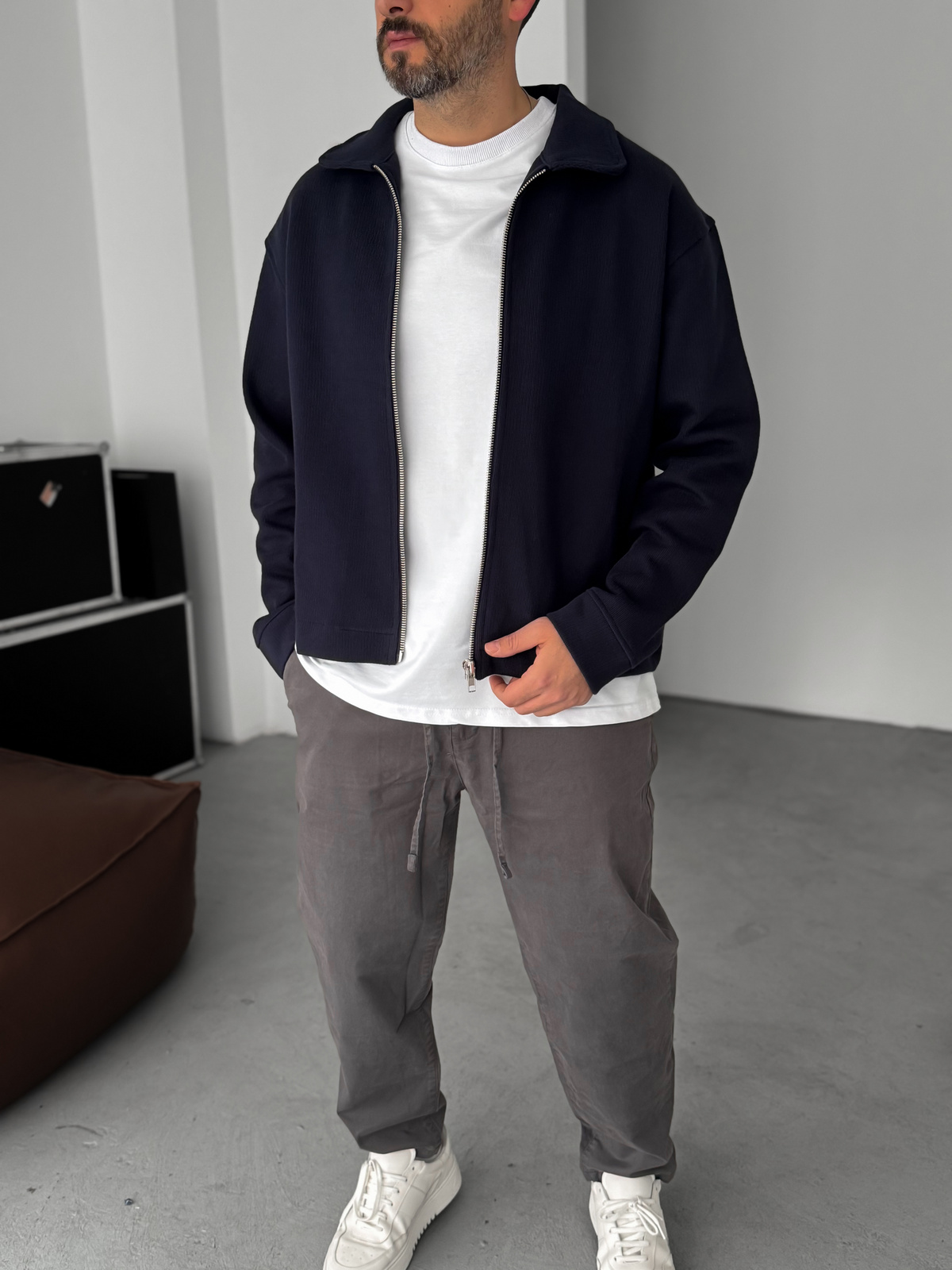 Lacivert Basic Ceket C-4627