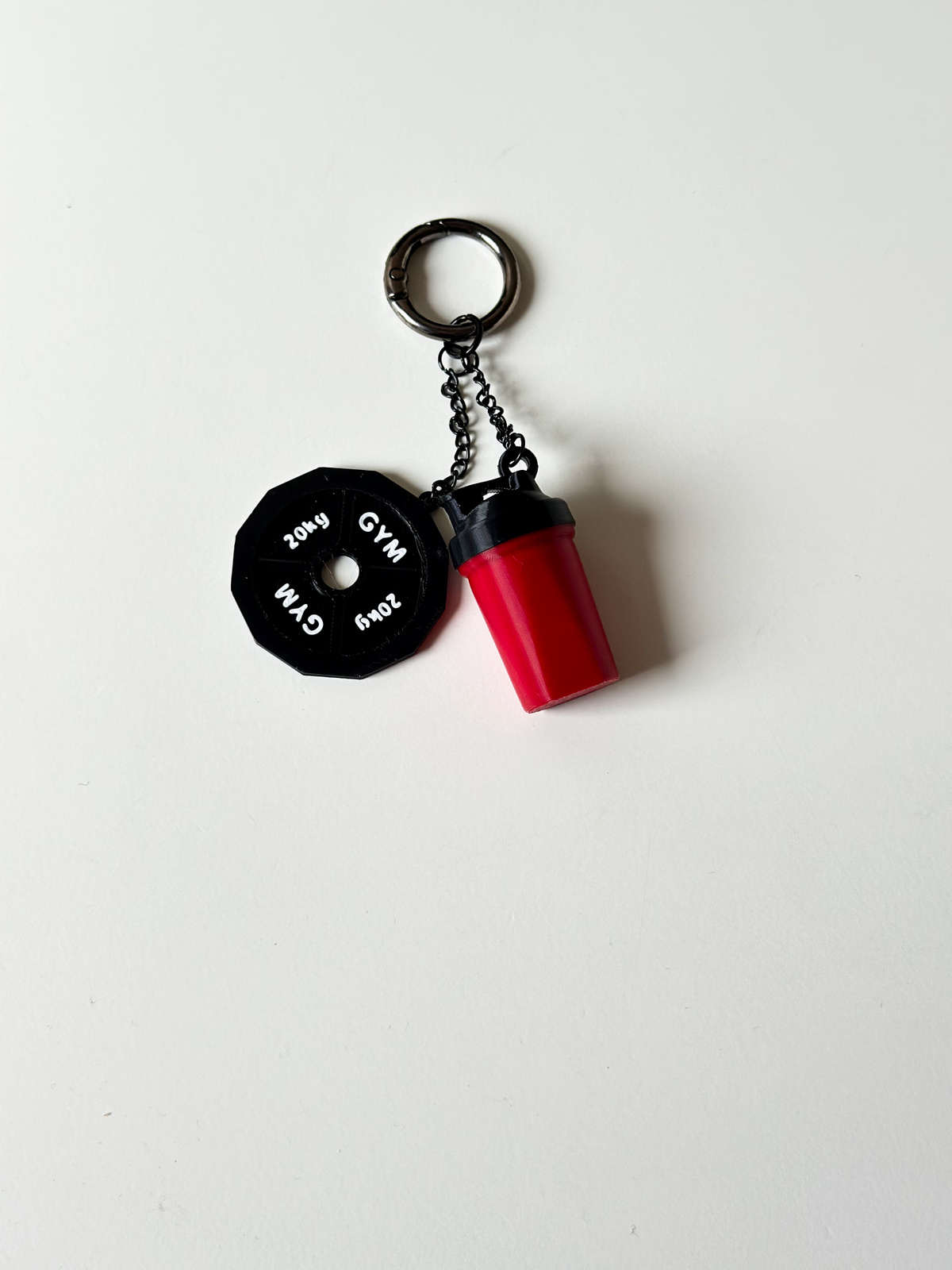 Kırmızı GYM-2 Anahtarlık BY