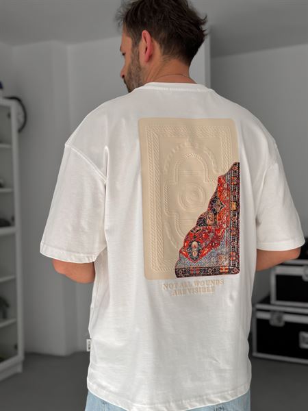 Ice Gri Los Criminis Yıkamalı Oversize T-Shirt PM-048