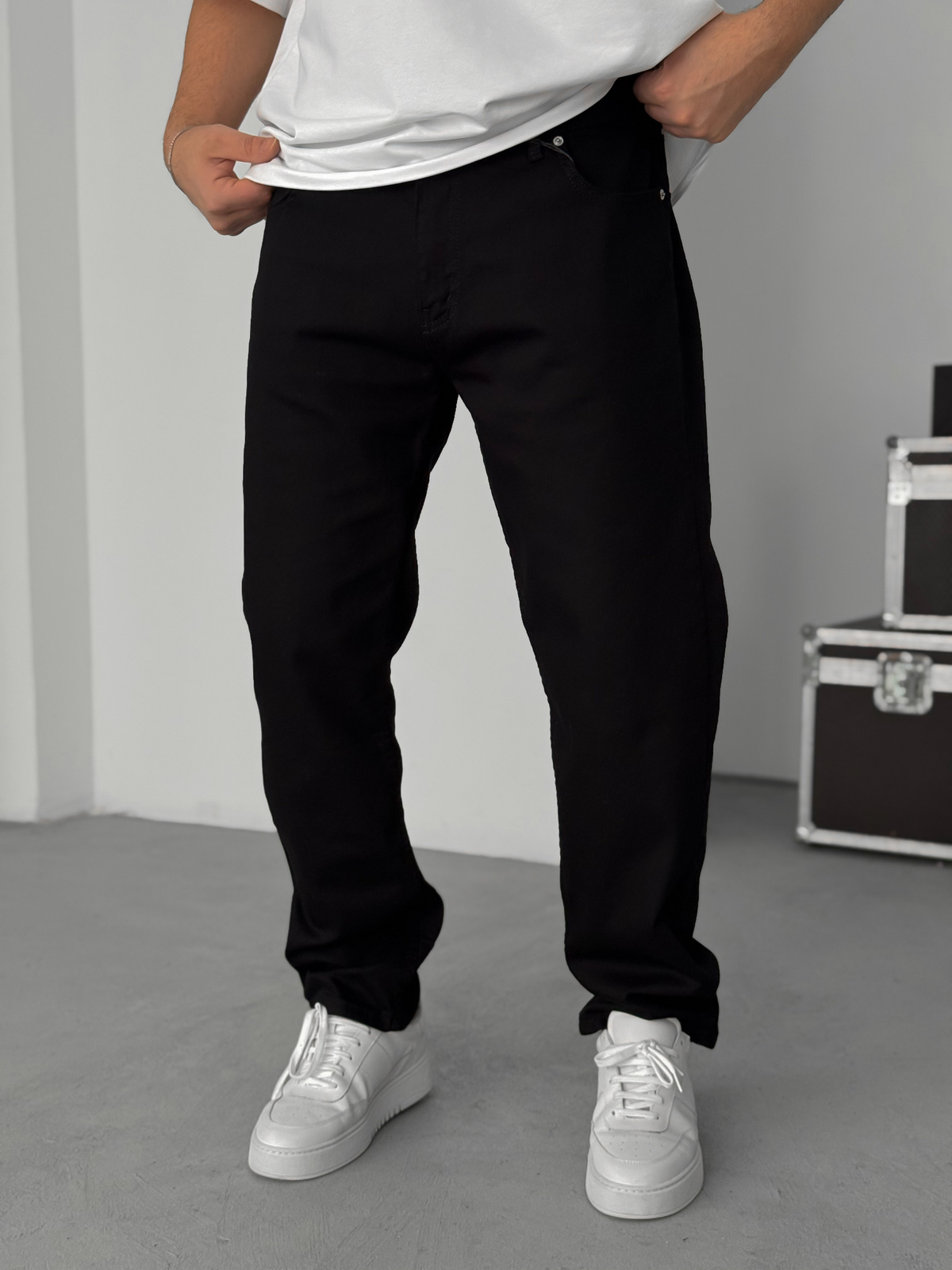 Siyah Basic Regular Kalıp Jean KE-1062