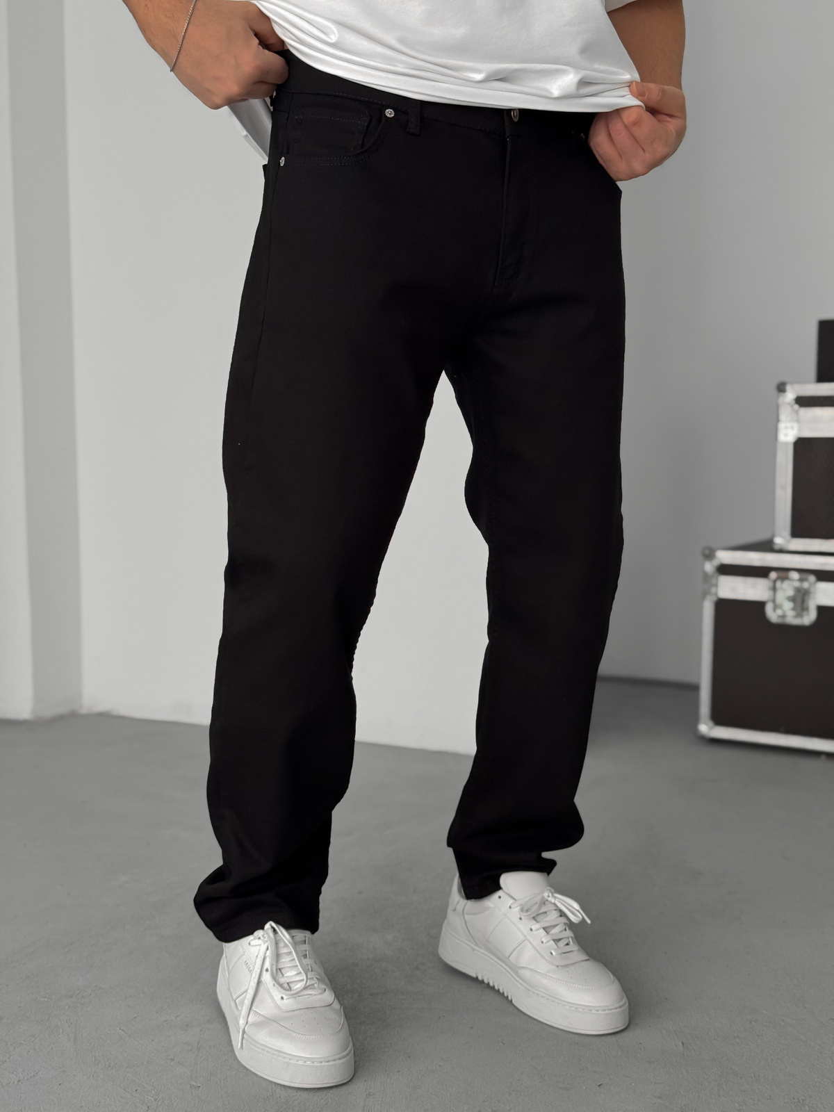 Siyah Basic Regular Kalıp Jean KE-1062