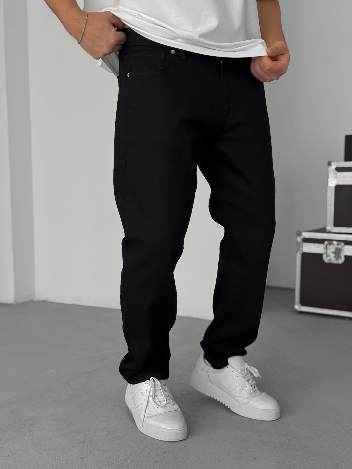 Siyah Basic Regular Kalıp Jean KE-1062