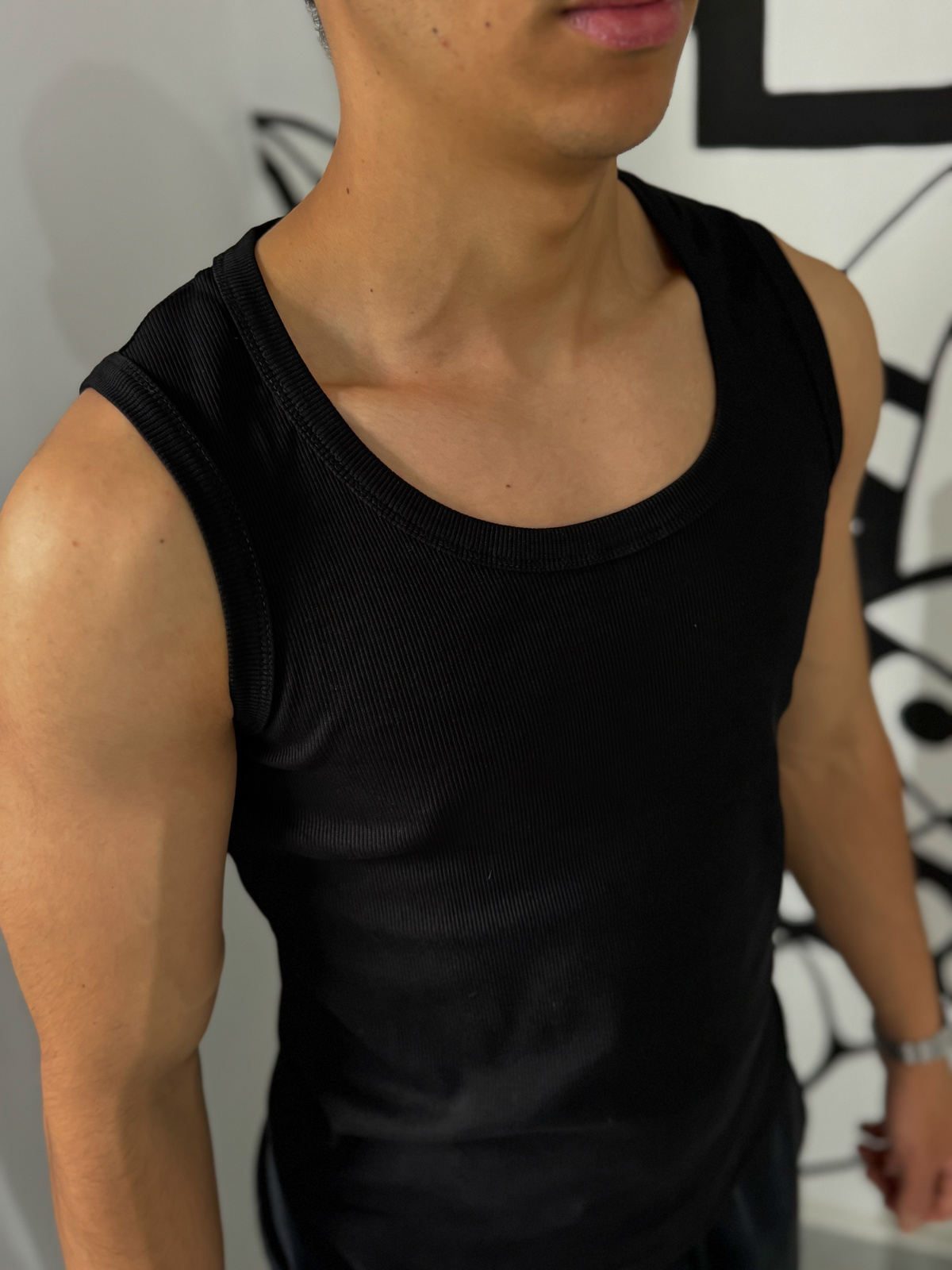 Siyah Basic Fitilli Atlet JJ-213
