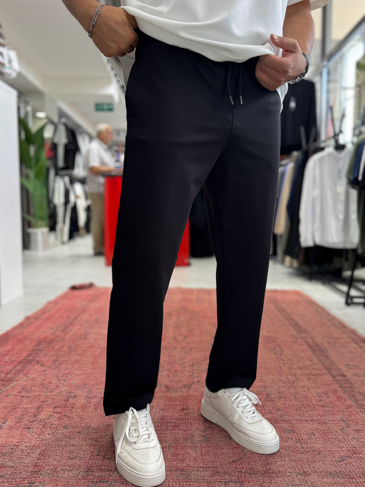Siyah Kabartmalı Basic Eşofman RES-001